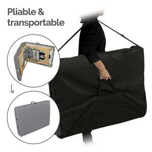 Table de massage - 2 zones