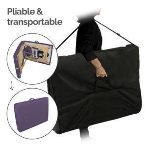 Table de massage - 3 zones