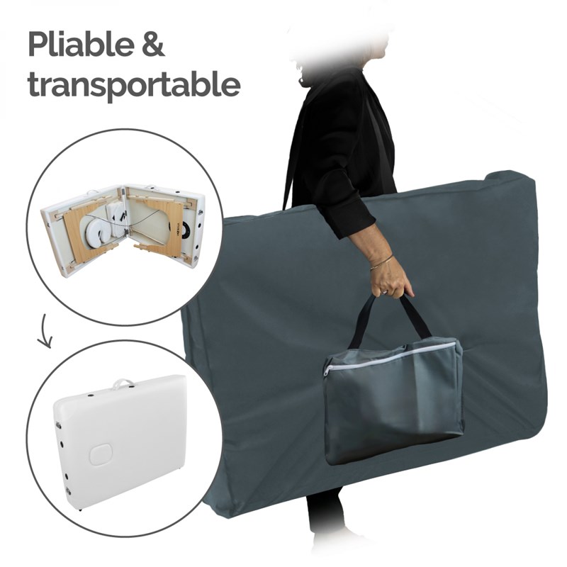 Table de massage épaisse - 2 zones (Vivezen) - Image 3