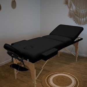 Table de massage épaisse - 3 zones