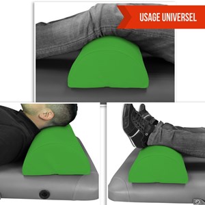 Coussin table de massage vert