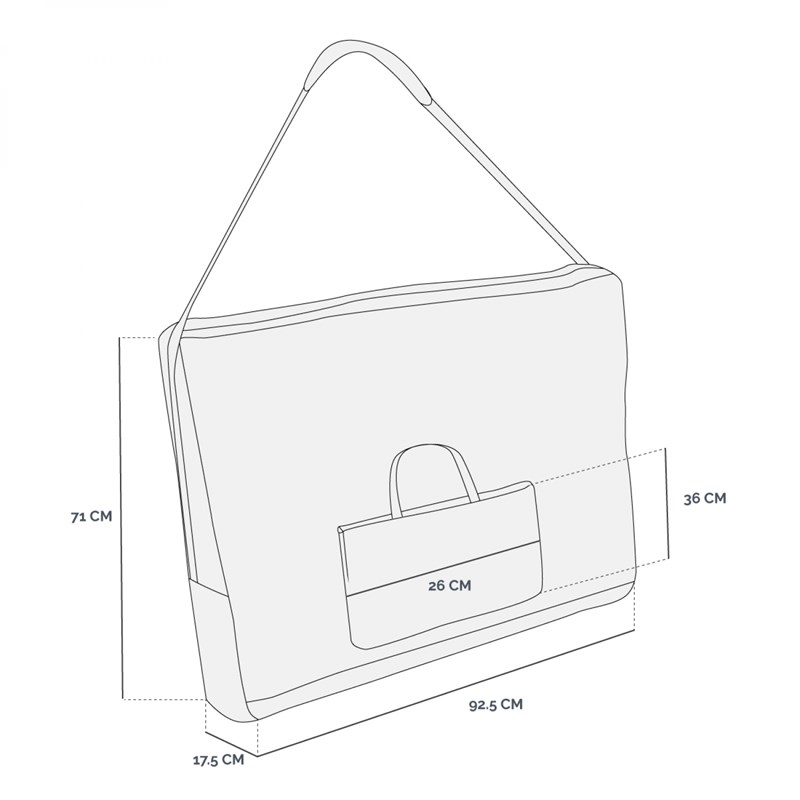 Housse transport table massage (Vivezen) - Image 1