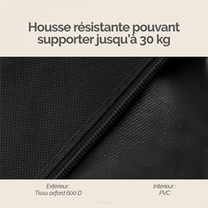 Housse transport table massage