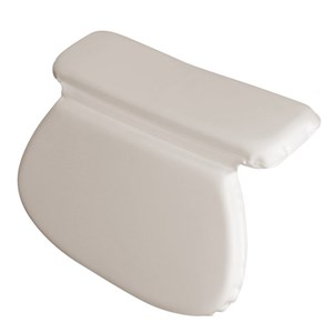 Oreiller de bain blanc pour baignoire