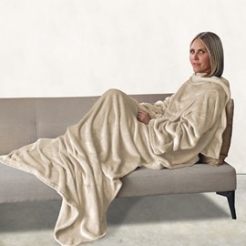 Plaid avec manches - adulte