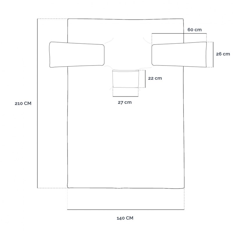 Plaid avec manches - adulte (Vivezen) - Image 1