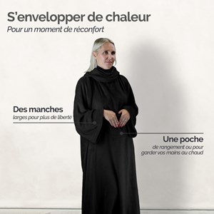 Plaid avec manches - adulte