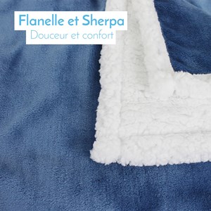 Couverture polaire pour enfant