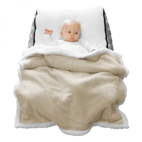Monsieur Bébé - Couverture polaire pour enfant