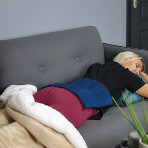 Coussin chauffant - 45 x 30 cm Bleu