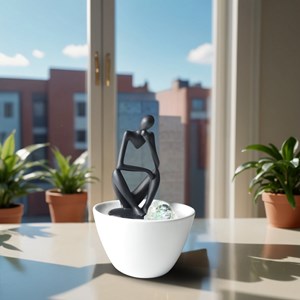 Fontaine d'intérieur design pensador