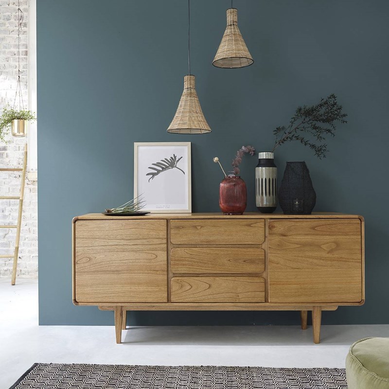 Berah Getah - Commode en bois de mindy vintage