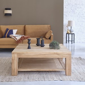 Table basse en bois de teck