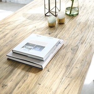 Table en teck recyclé 6 à 8 pers