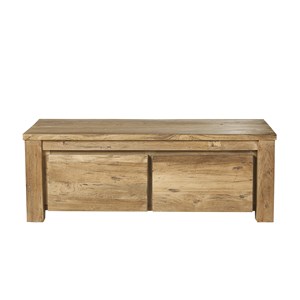 Table basse en bois de teck recyclé