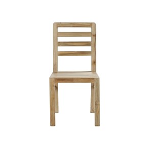 Chaise en bois de teck recyclé