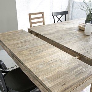 Table en teck recyclé 12 pers