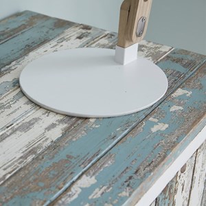 Meuble tv pin recyclé 4 tiroirs