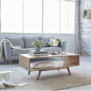 Table basse en bois de mindy