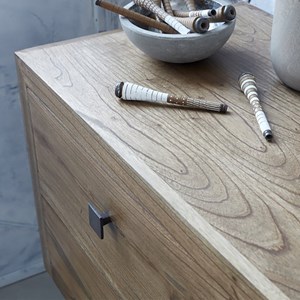 Commode en bois de mindi 6 tiroirs