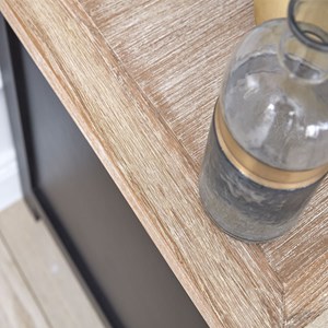 Meuble tv acajou et teck 4 tiroirs