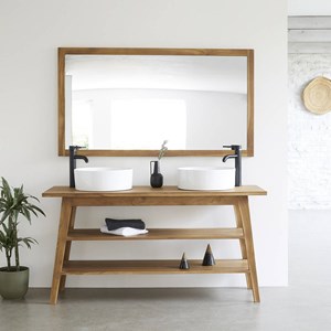 Meuble de salle de bain teck