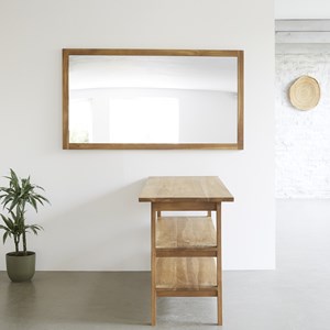 Meuble de salle de bain teck 150