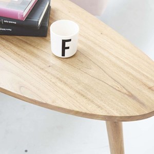 Table basse en bois de mindi
