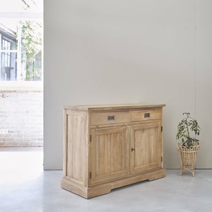 Buffet bois de teck 2 portes 2 tiroirs