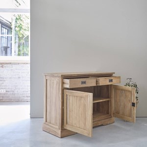 Buffet bois de teck 2 portes 2 tiroirs