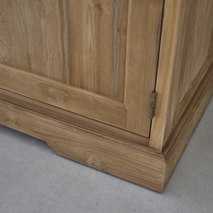 Buffet bois de teck 2 portes 2 tiroirs