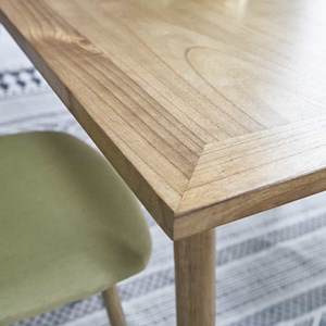 Table en bois de mindi 6 à 8 pers