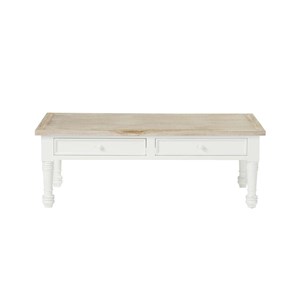Table basse en bois d'acajou