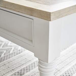 Table basse en bois d'acajou