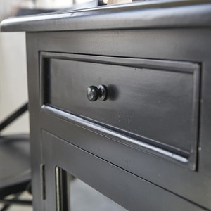 Buffet acajou 4 tiroirs 2 placards