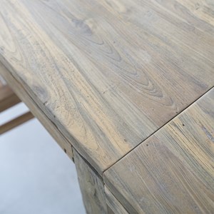 Table en teck recyclé 8 à 10 pers