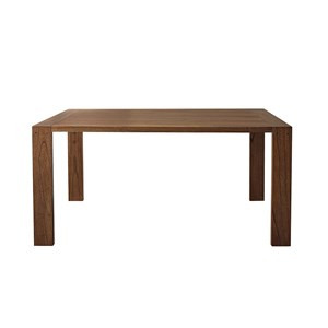 Table finition noyer 6 à 8 pers