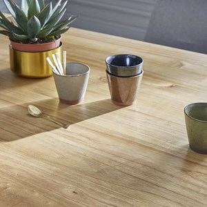 Table en bois de mindi 8 pers