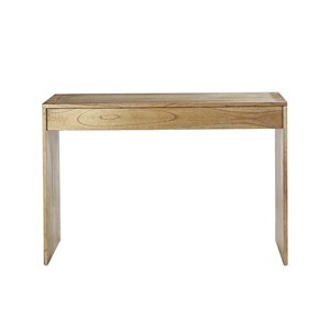 Console en bois de mindi avec tiroir