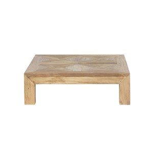 Table basse en teck recyclé fsc mixte