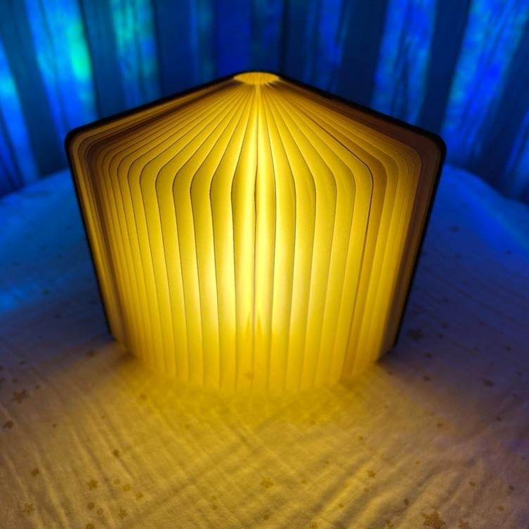 Lampe veilleuse livre lumineux