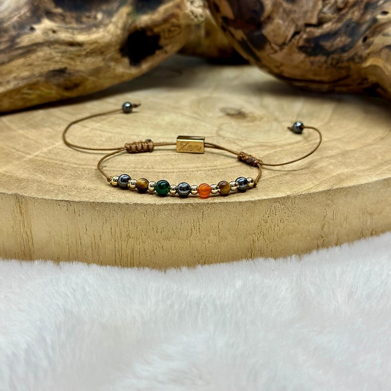 Bracelet amour en pierres