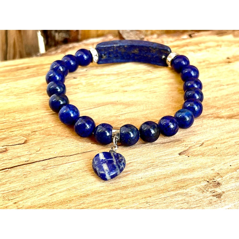 Natura-Zen - Bracelet amour en sodalite