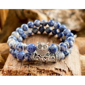 Bracelet vitalité en sodalite