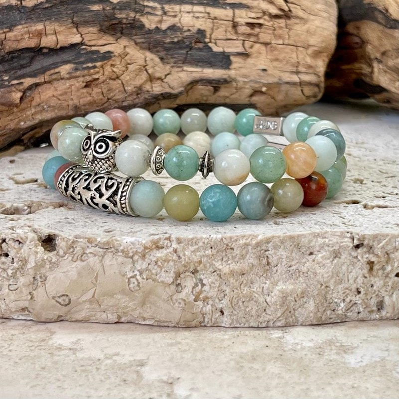 Bracelet de vitalité en amazonite