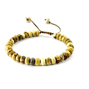 Bracelet harmonisation en jaspe paysage