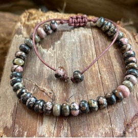 Bracelet harmonisation en rhodochrosite