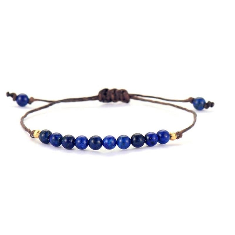 Bracelet d'amitié en lapis lazuli (Natura-Zen) - Image 1