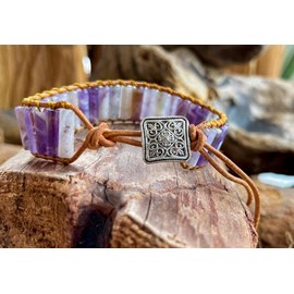 Bracelet sacré en améthyste