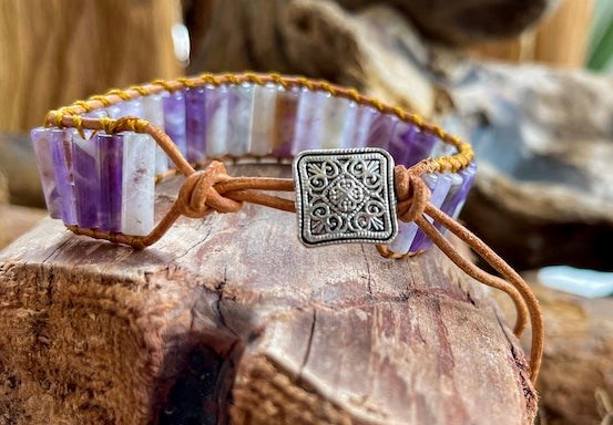 Natura-Zen - Bracelet sacré en améthyste